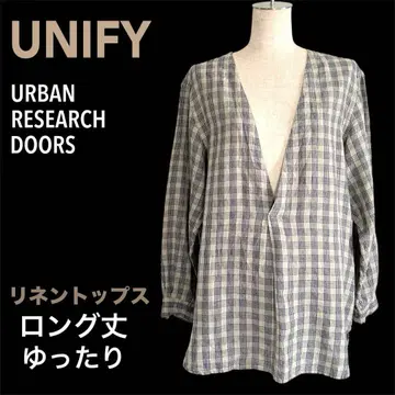 UNIFY 린넨 탑 긴팔
