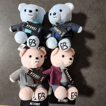 BE:FIRST 봉제 인형 RYUHEI SHUNTO 곰