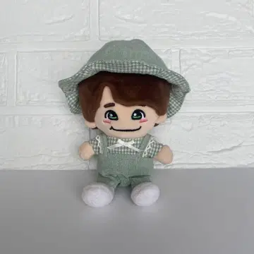 치비누이 의류 (그린 체크 소형) 하피누이