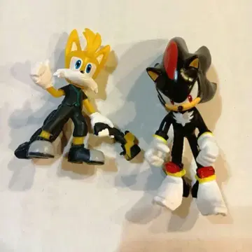 소닉 쉐도우 테일즈 피규어 2개 세트 SONIC