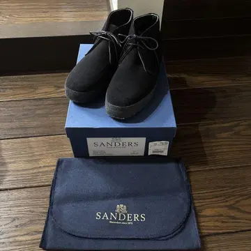 SANDERS 브릿 차카 블랙 UK8