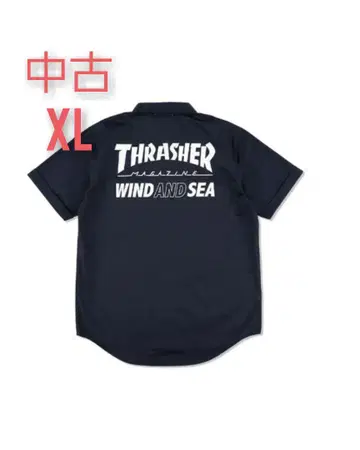 THRASHER WIND AND SEA 반팔 셔츠 XL 중고