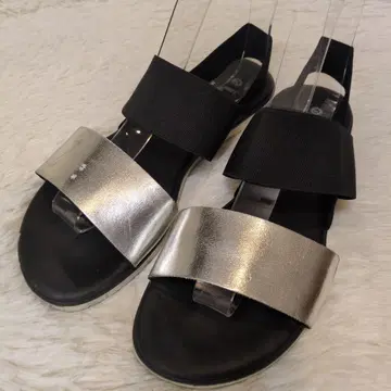 레포 샌들 브랜드 신발 이탈리아제 블랙 23cm 블랙 Lepo