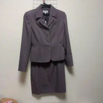GIORGIO ARMANI 보라색 비즈니스 정장 (자켓, 스커트 세트)