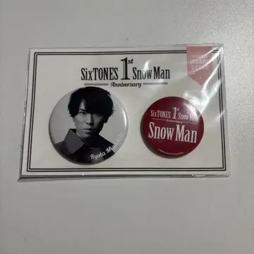SnowMan 미야타테 료타 캔뱃지