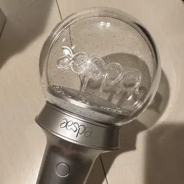 aespa 백 응원봉 winter 윈터 부채