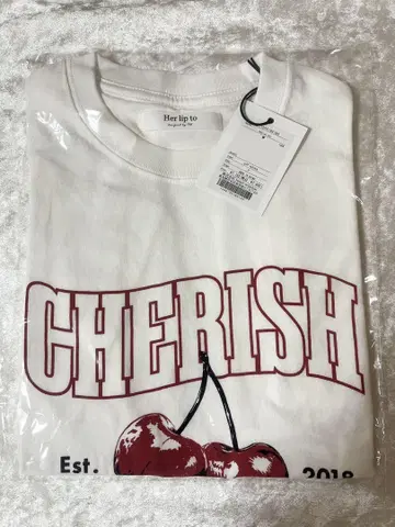 Herlipto Cherish Tee 체리 티셔츠
