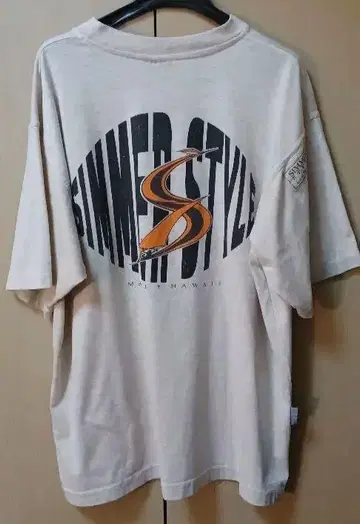 SIMMER STYLE HAWAII 빈티지 티셔츠