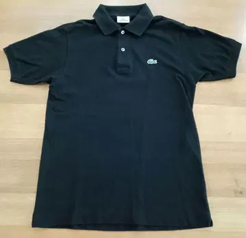 LACOSTE 라코스테 피케 셔츠 블랙 사이즈 3