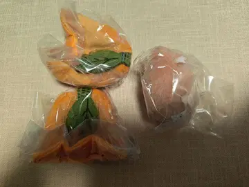쥐 봉제 인형 & 옷 컬렉션 2 당근색 당근