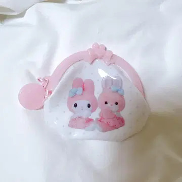 요시토쿠 x 산리오 시크릿 동전지갑 키링 [마이멜로디]