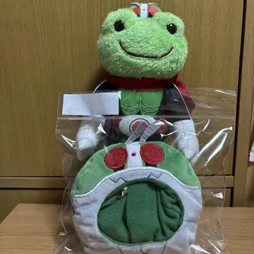 개구리 피클스 가면라이더 콜라보 마스크 포징 피클스