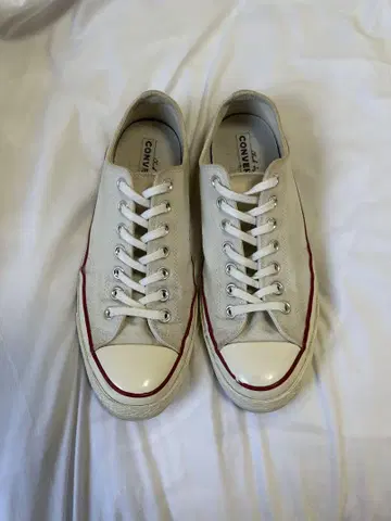 CONVERSE 척 테일러 CT70 로우 컷 베이지 27.5cm