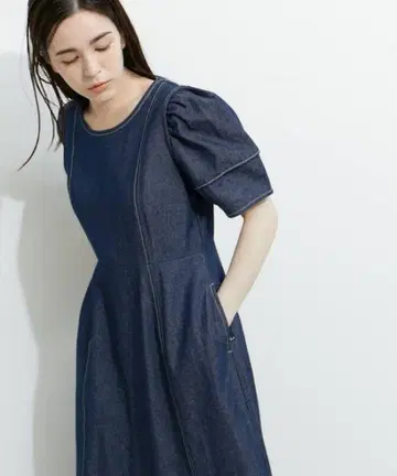 데님 원피스