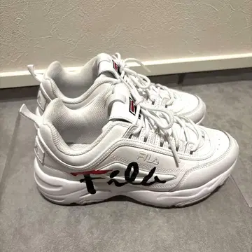FILA 디스럽터 스크립트 *WHT/NVY/RED