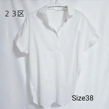 23구 반팔 스키퍼 셔츠 사이즈 38