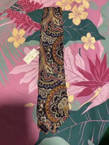 ETRO 페이즐리 무늬 넥타이 새상품