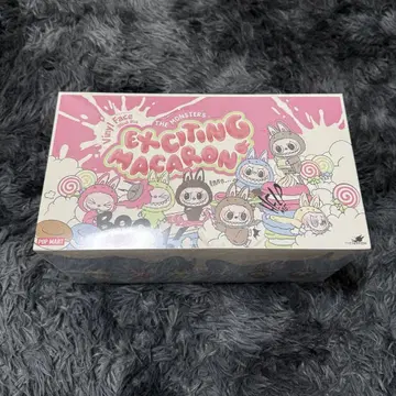Popmart THE MONSTERS 마카롱 봉제 인형 Labubu