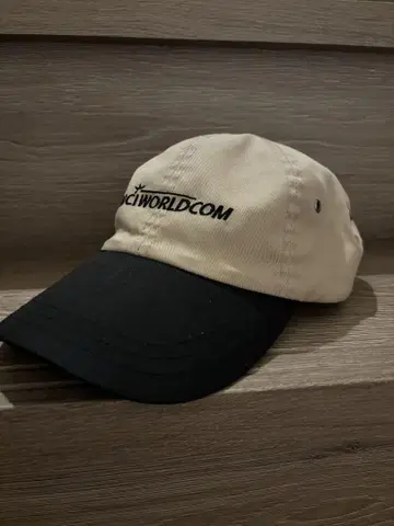 MCI WORLDCOM 캡 기업 로고