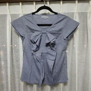새상품 Viaggio Blu 블루 계열 블라우스 1