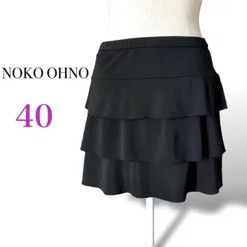 NOKO OHNO 노코오노 티어드 숏 스커트 사이즈 40
