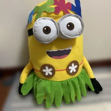 미니언 하와이안 봉제 인형 세로 약 50cm