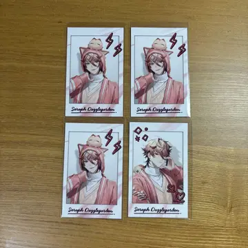 니지산지 VOLTACTION 체키풍 카드 세라프