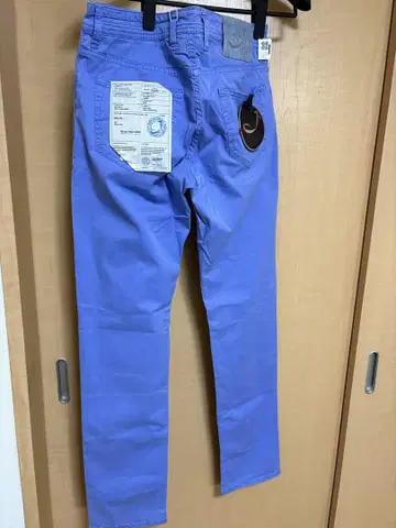 JACOB COHEN 라이트 블루 치노 팬츠 32