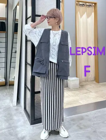 LEPSIM 나일론 포켓 베스트 베스트 차콜 낚시