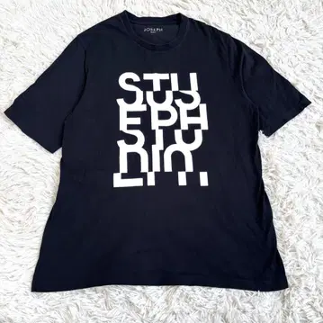 JOSEPH STUDIO 로고 팩 T MOVE 코튼 블랙 L