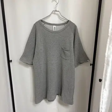 LOOPWHEELER 빔즈 그레이 티셔츠 XL