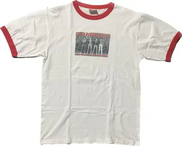 90년대 RAMONES 라몬즈 링거 티셔츠 made in USA