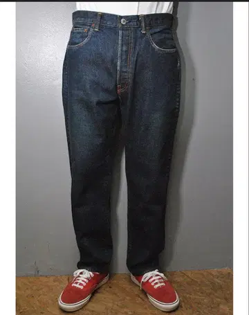 A.PRESSE Washed Denim Pants E INDIGO