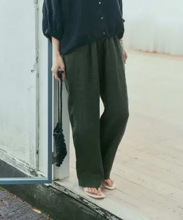 어반 리서치 도어스 린넨 이지 팬츠 새상품