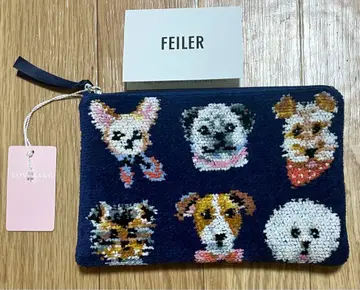 FEILER 페이러 라브라 리드기 플랫 파우치 택 포함