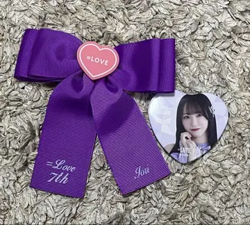 노구치 이오리 펜라이트 리본 캔뱃지 이코러브