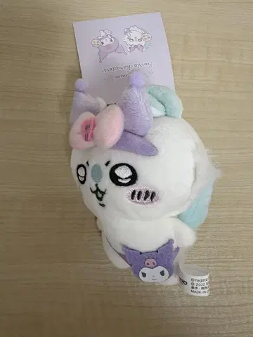 치이카와 산리오 캐릭터즈 마스코트 모몽가 x 쿠로미