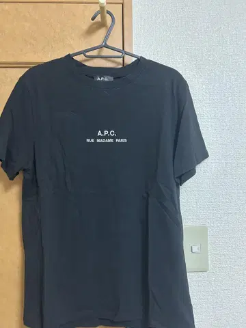 아페쎄 블랙 티셔츠 XS