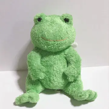 시나다 개구리 봉제 인형 레트로 천사 깃털 개구리