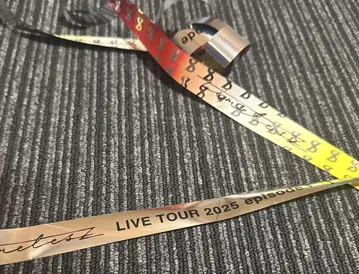 timelesz Live Tour 2025 'FAM' 은색 테이프 풀