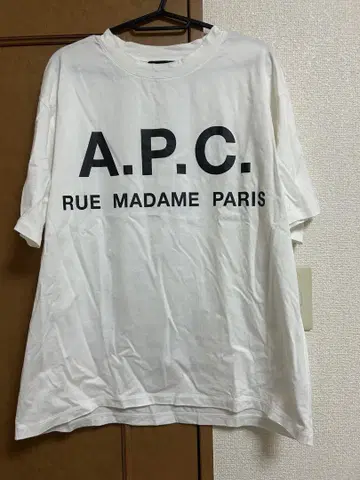A.P.C. 화이트 티셔츠 M