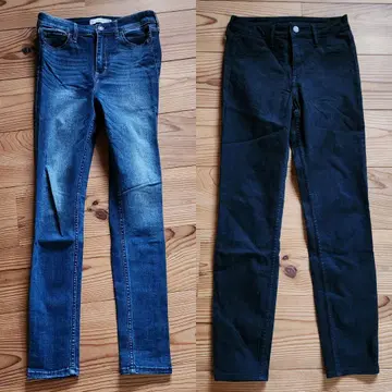 Abercrombie & Fitch / H&M 스키니 데님 2종 세트