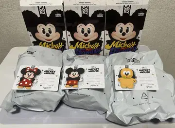 POPMART 미키 패밀리 미키 미니 플루토 키체인