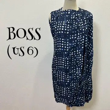 BOSS 보스 (US 6) 원피스/올 패턴/미디엄 기장/실크