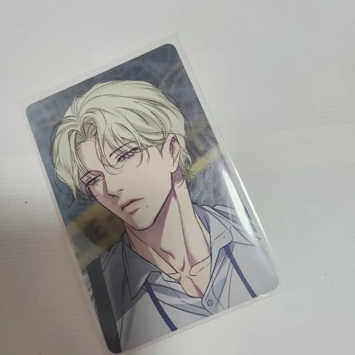 Lezhin AR photocard backlight Han Seoin pop up on Bunjang