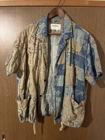 ANACHRONORM S/S PATCH WORK COVERALL