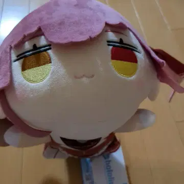 캐릭터 봉제 인형 핑크 머리