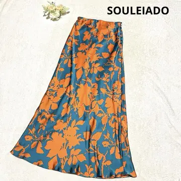 SOULEIADO 스커트 롱 올 패턴