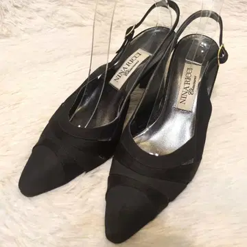NINA RICCI 니나리치 뮬 23cm 네이비 뾰족코