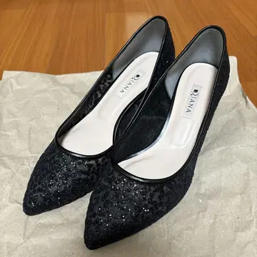 다이애나 글리터 튤 펌프스 (5cm 힐) 25.5cm
